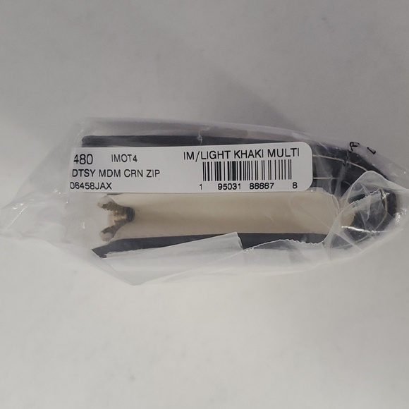 Coach CH480 Medium Corner Zip Wallet In Signature Canvas W/Nostalgic Ditsy Print - Picture 6 of 12